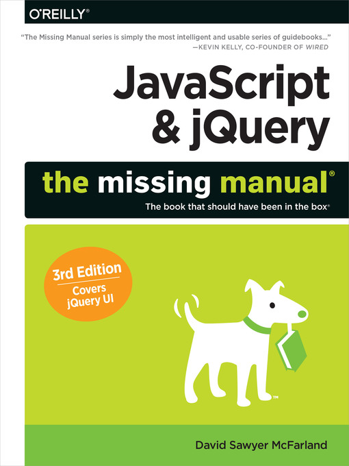 Title details for JavaScript & jQuery by David Sawyer McFarland - Available